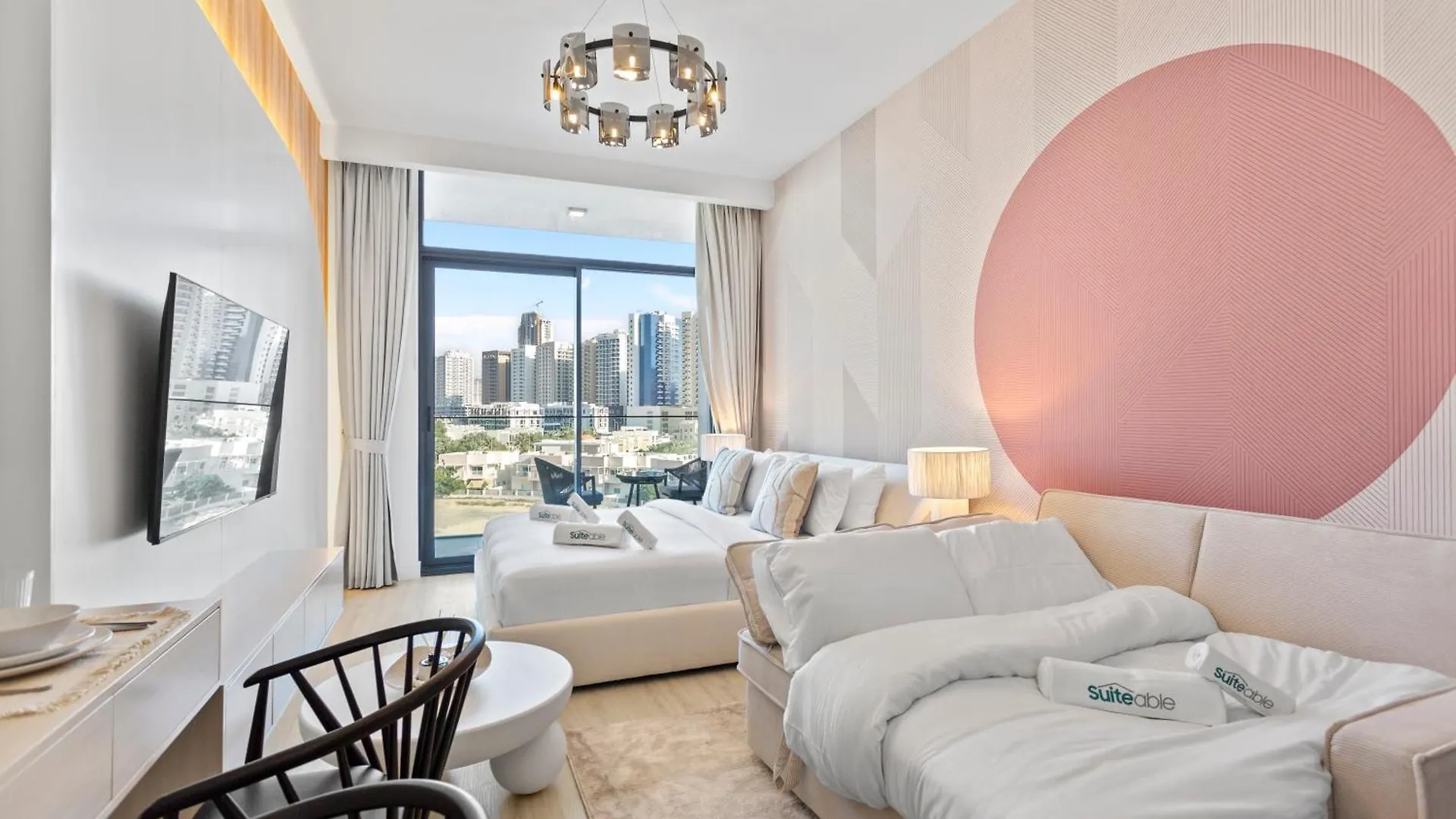 Stylish Studio With Warm Terracotta Details Dubai