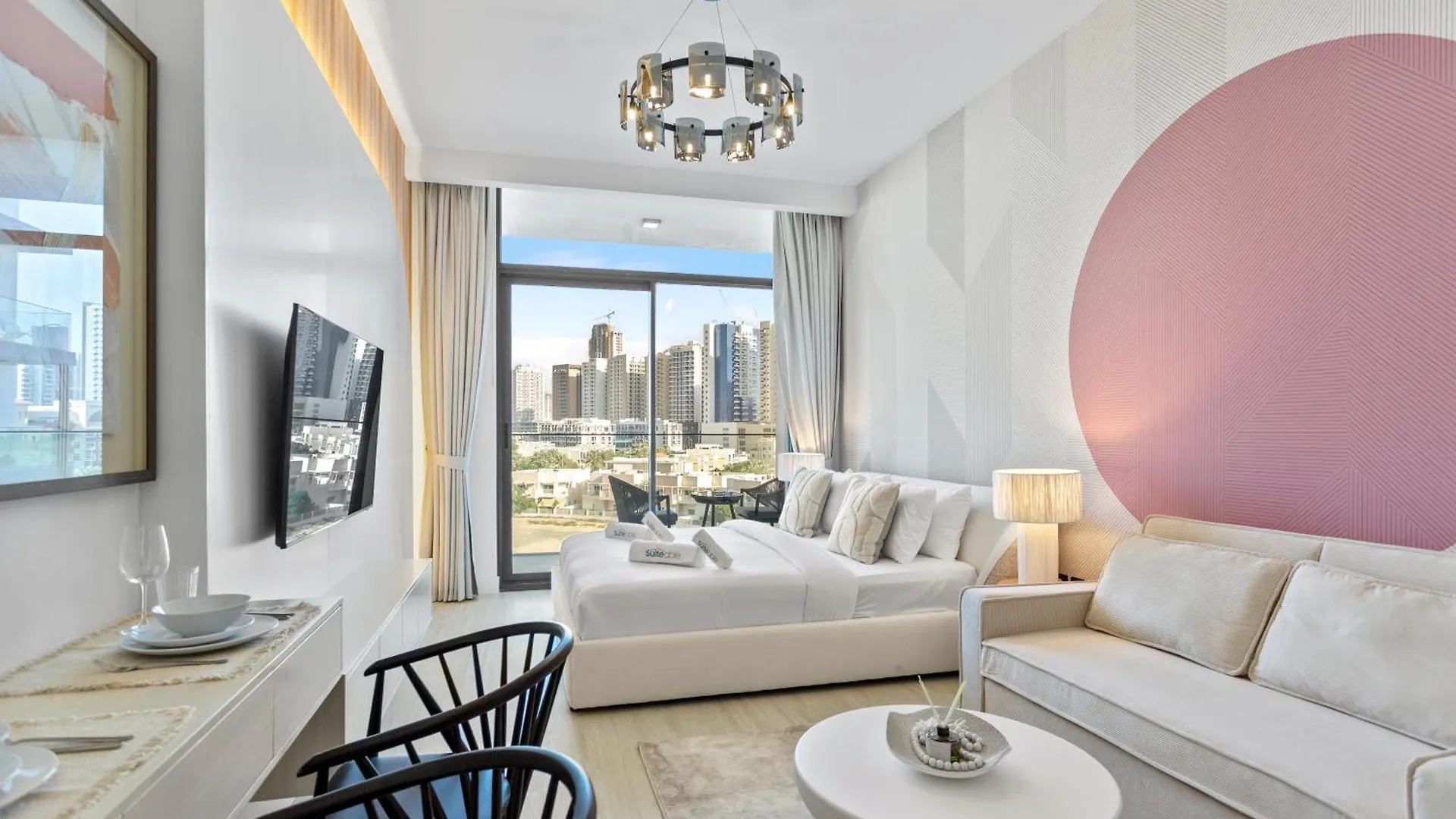 Apartment Stylish Studio With Warm Terracotta Details Dubai United Arab Emirates